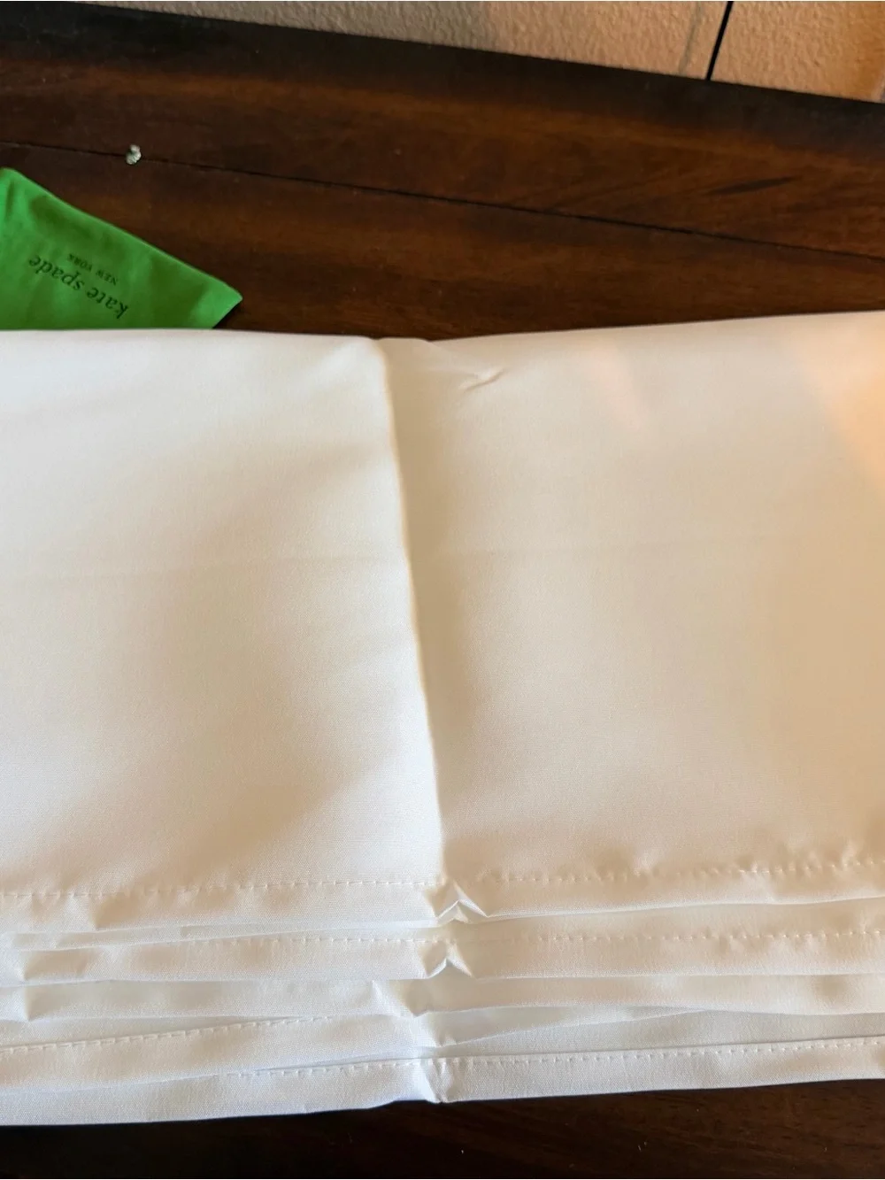 10 Solid White Napkins Set 5 brand new